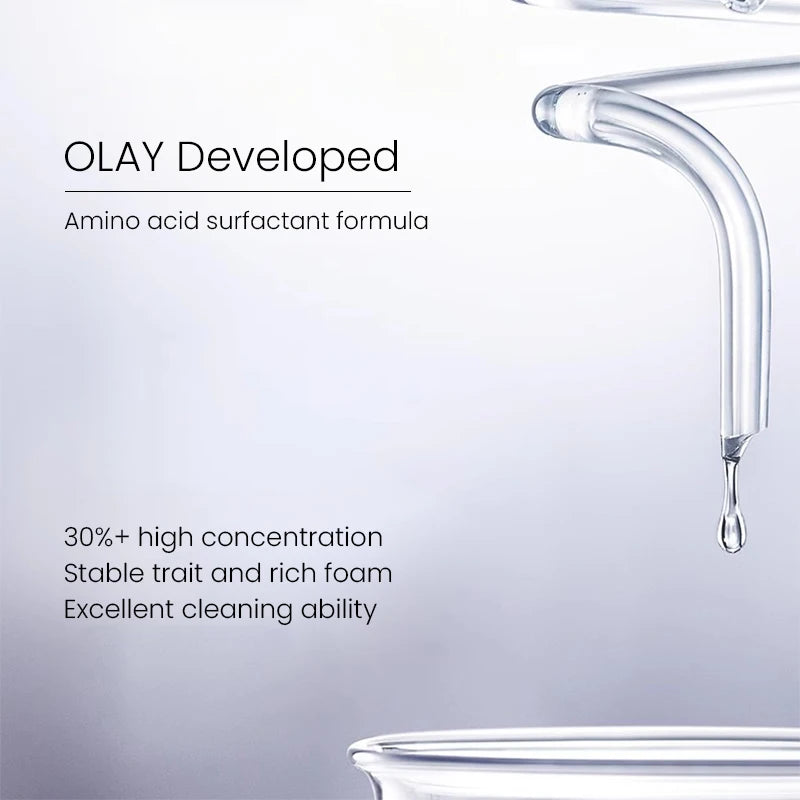 OLAY Face Cleanser Dense Foam Gentle Skin Care with Amino Acid Deep Clean Skin - Clikcy