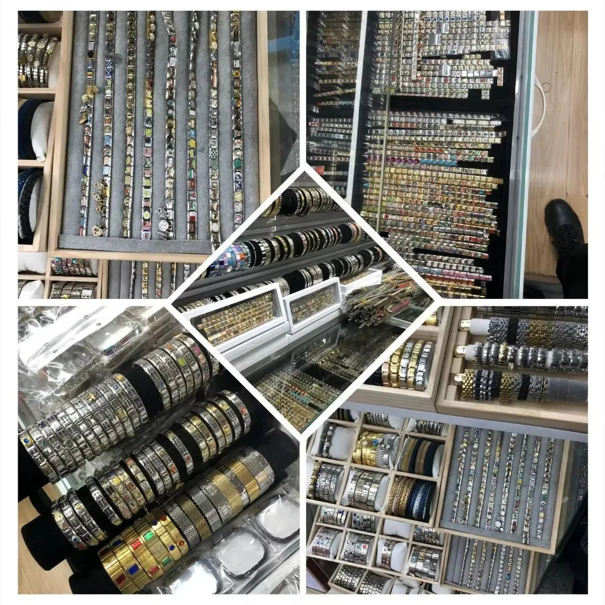 Simple DIY Making Beads Basic Multifunctional Hanging Italian Charm Link Fit 9mm Stainless Steel Bracelet hook Jewelry Wholesale - Clikcy