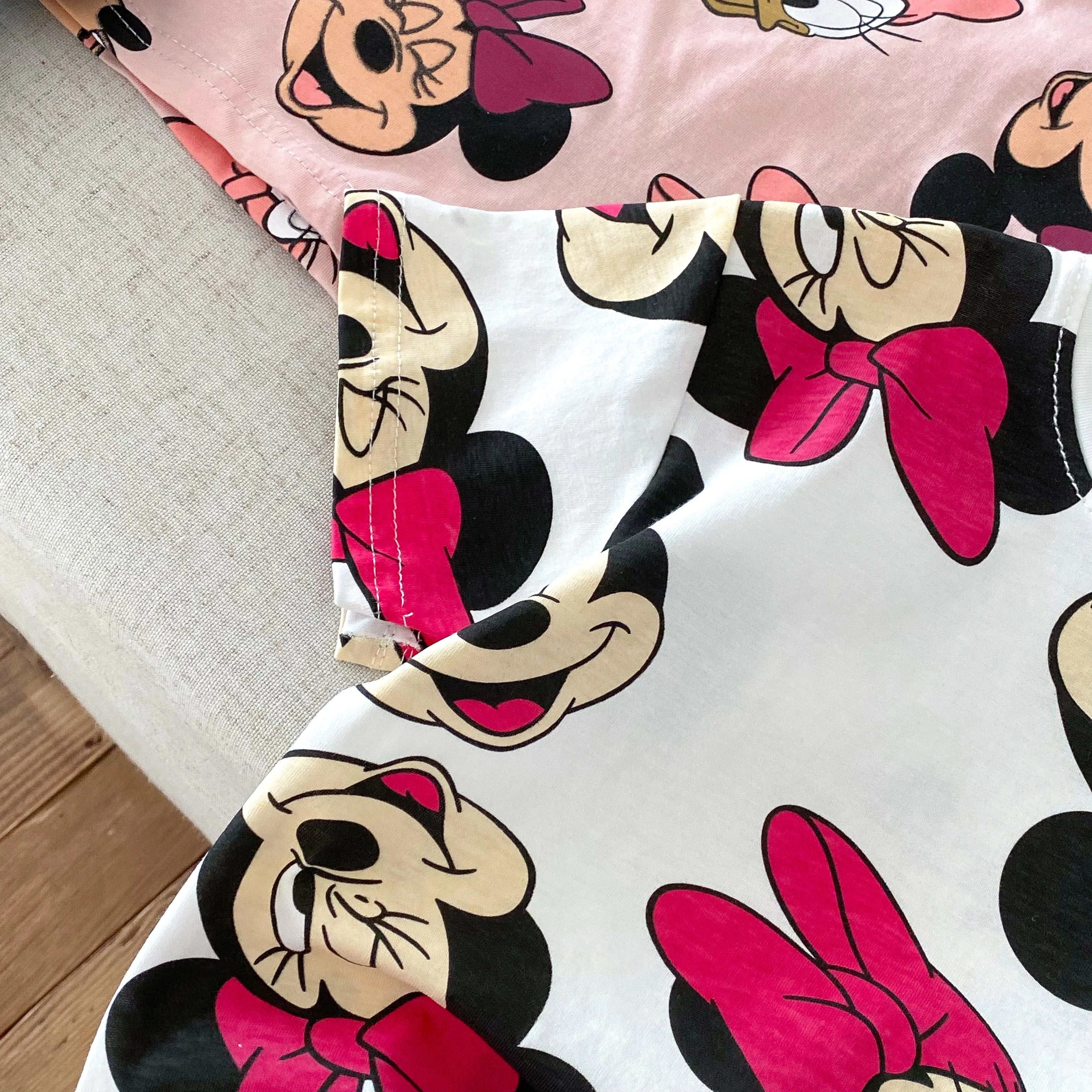 Popular Design Kids Short Sleeved Suit Cartoon Printed Children T-shirt Shorts 2pc/set Baby Boys Girls Casual Outfits 1-6 Age - Clikcy