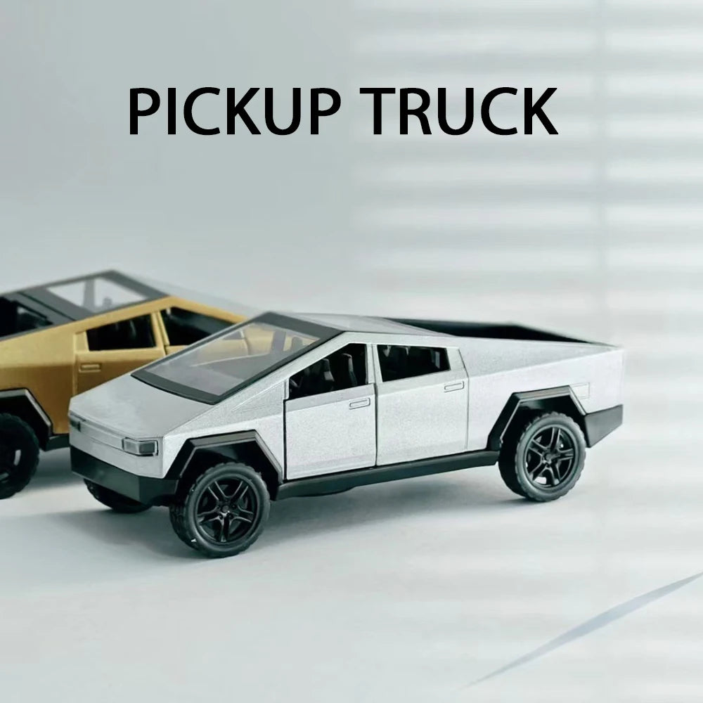1:36 Collection Truck Alloy Simulation Toy Car Metal Model Diecasts Vehicles Pickup Car Decoration Kid Boys Toys Christmas Gifts - Clikcy