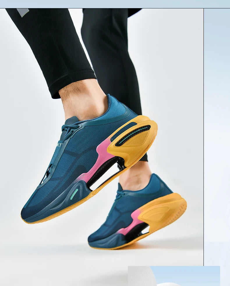 High Quality Running Shoes Brand Designer Sports Jogging Shoes Mesh Breathable Comfy Cushioning Sneakers Fitness Training Shoes