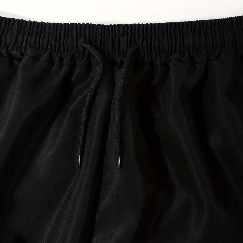 Men's Casual Cargo Pants Spring Summer American Streetwear Loose Plus Size Straight Leg Youth Stylish Modern Utility - Clikcy