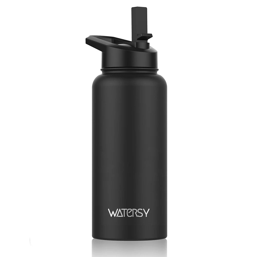 900ML Stainless Steel Thermal Mug with Handle Large Capacity Insulated Cup Office and Home Tumbler Outdoor Sports Water Bottle - Clikcy