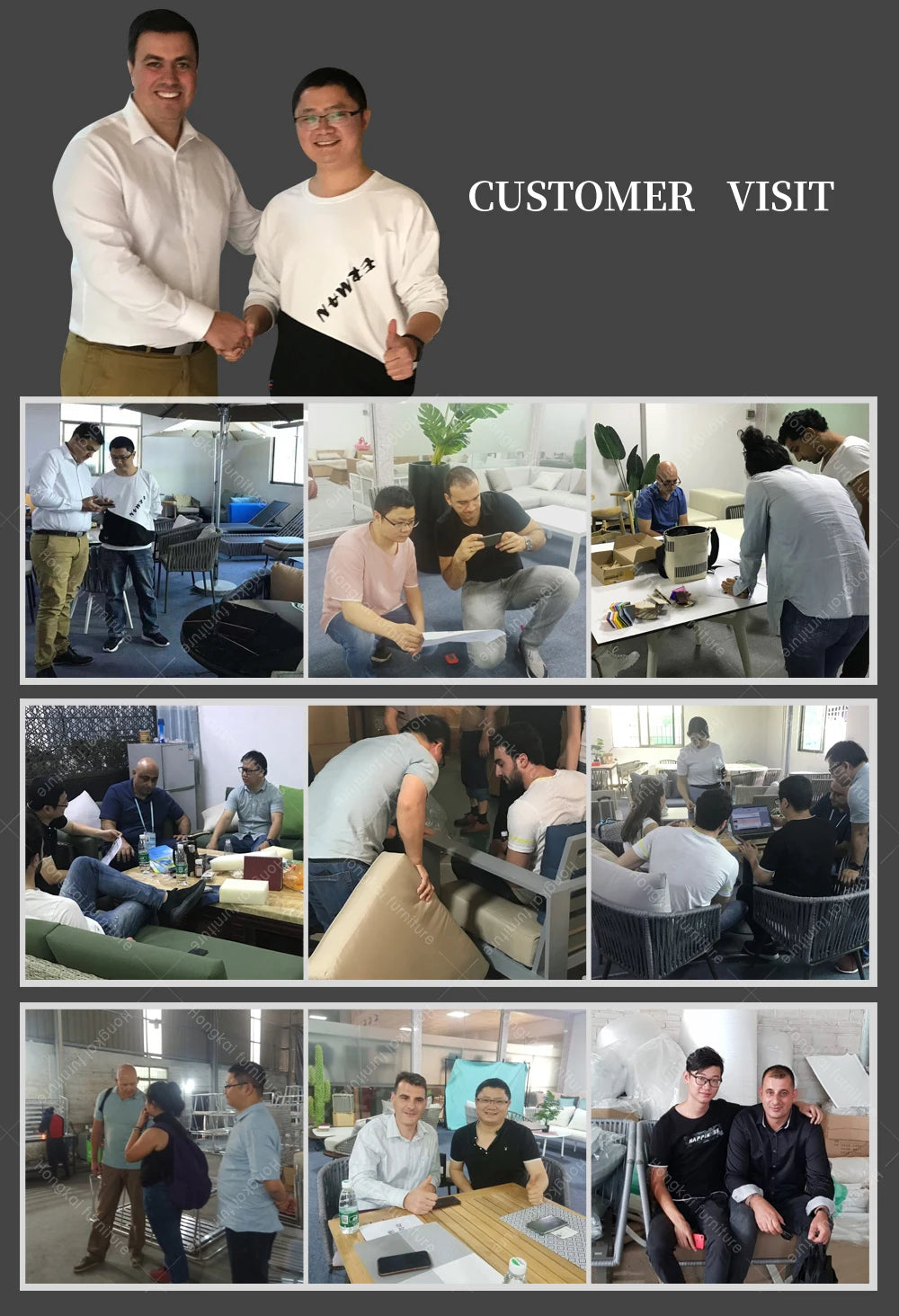 Luxury Outdoor Large Patio Furniture Set Aluminum Furniture Patio Garden Hotel Sets Sofas Sectionals - Clikcy