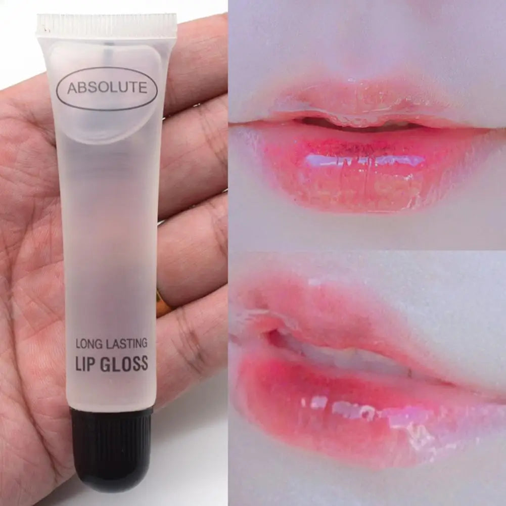 10pcs Big Lips Plumper Moisturizer Plumper Lip Gloss Long Lasting Sexy Big Lips Pump Transparent Waterproof Volume Lip Clear - Clikcy