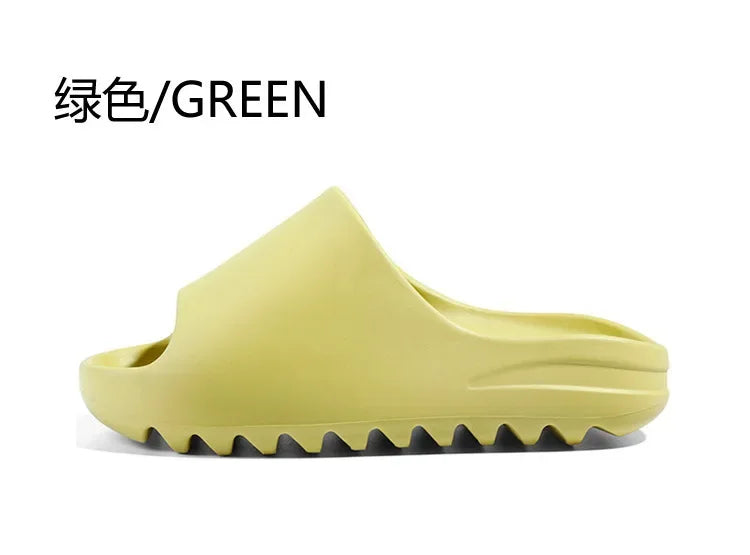 Unisex House Shoes Non-Slip thick Soft Platform Slide Sandals for Women Men Indoor Outdoor Shower Bathroom Slipper for Adult - Clikcy