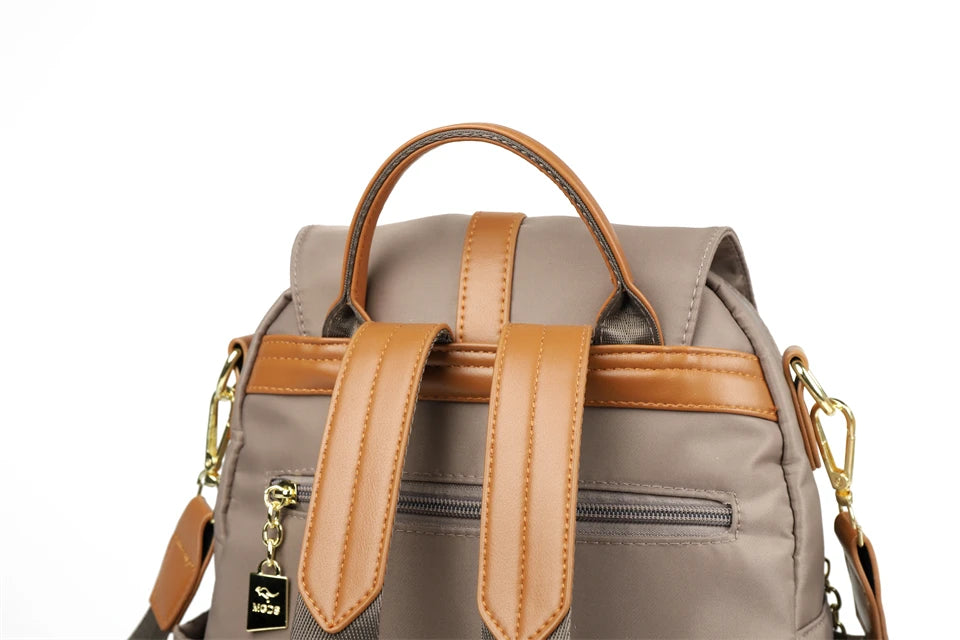 Cute Pendant Backpack Women Waterproof Nylon Back Pack Fashion College Daypack High Capacity School Bag for Girls Travel Bag - Clikcy