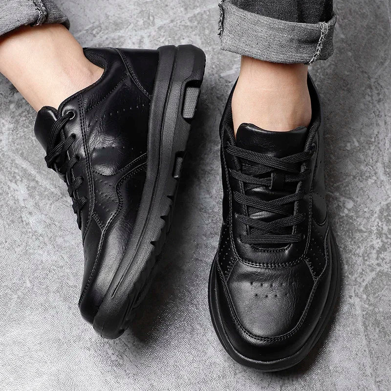 Men Sport Shoes Black Sneakers Trend Running Shoes Breathable Male Sneakers Non-Slip Footwear Men Shoes New Fashion