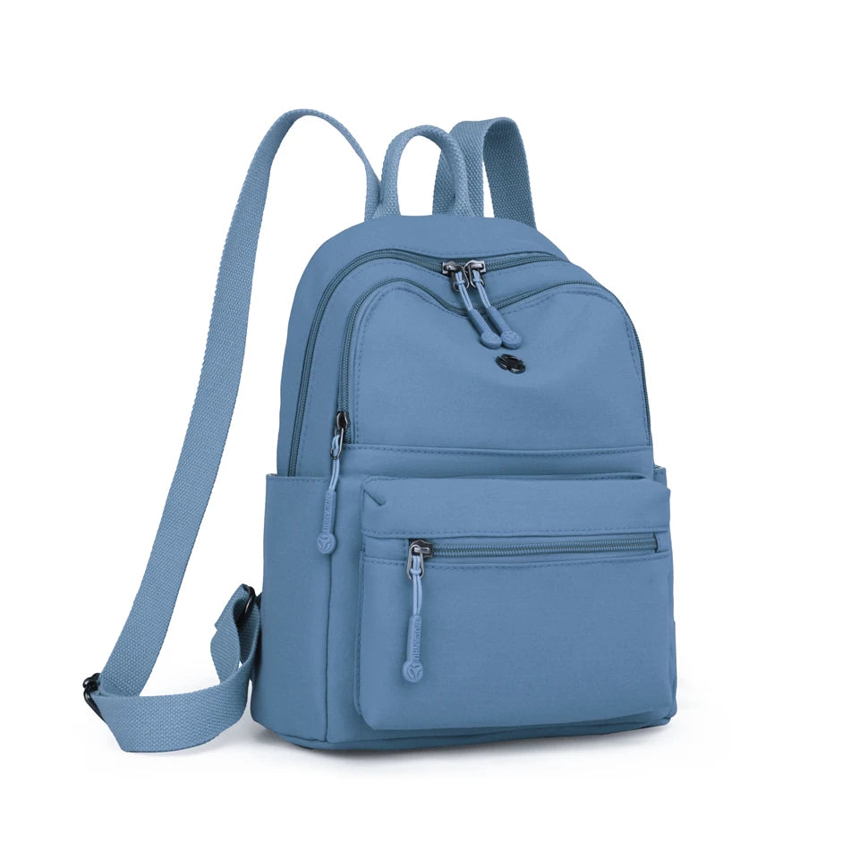 Casual Multi Pockets Backpacks for Women Waterproof Nylon Daypack Women Lightweight Back Pack Ladies Large Capacity Travel Bags - Clikcy