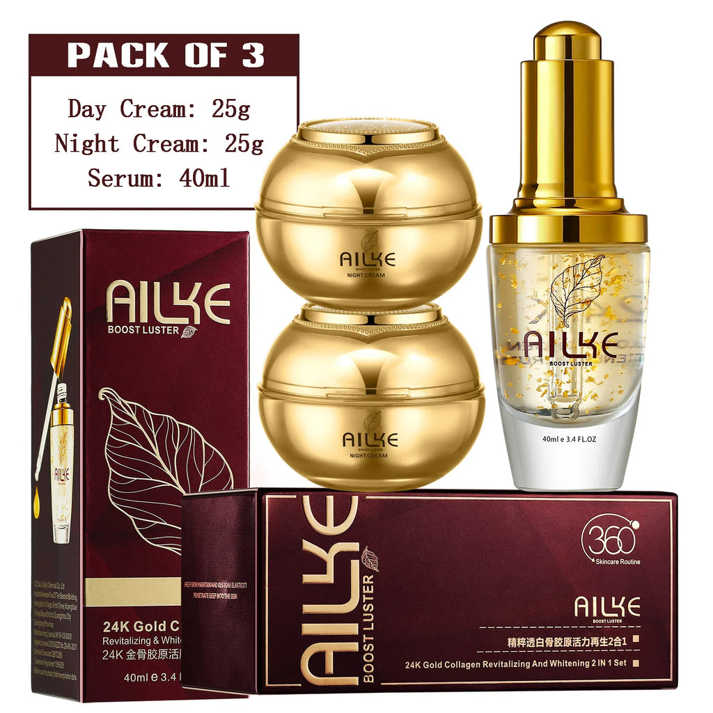AILKE cosmetics facial skin care sets moisturizing whitening sleeping women beauty wrinkle cream face products female Wholesale - Clikcy
