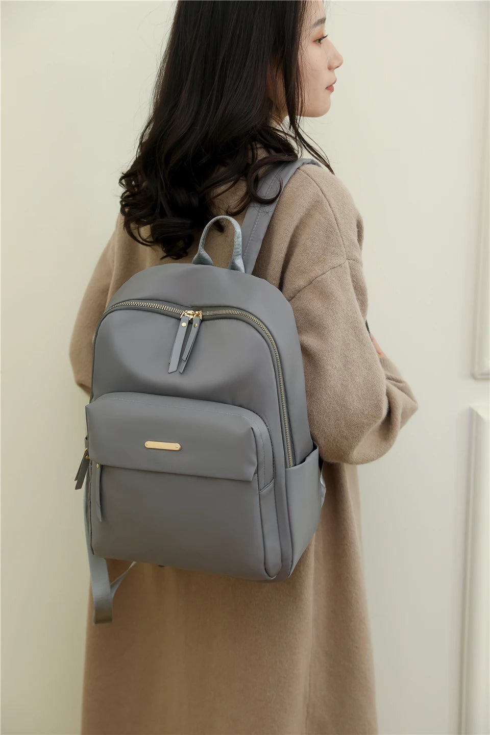 Large Capacity Backpack Woman Waterproof Nylon Back Pack for Women Fashion Ladies Multifunctional Bagpack Outdoor Travel Bag - Clikcy