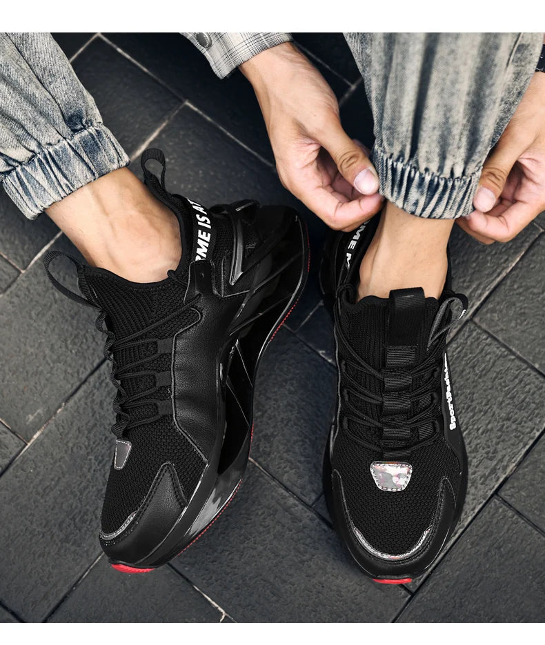 Shoes men Sneakers Male casual Mens Shoes tenis Luxury shoes Trainer Race Breathable Shoes fashion loafers running Shoes for men - Clikcy