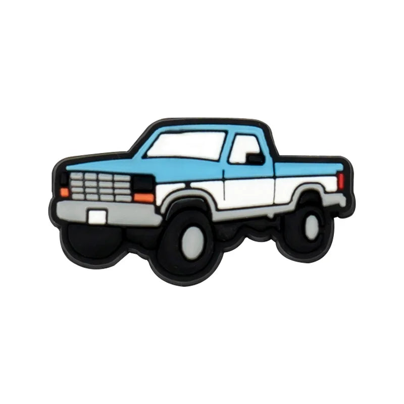 1pcs PVC Trend Style Shoe Charms Gamepad Gun Car for Men Boys Shoe Decorations Accessories Garden Sandals - Clikcy