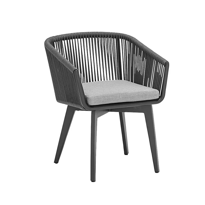 Modern Outdoor Rattan Garden Set, Aluminum Furniture - Clikcy