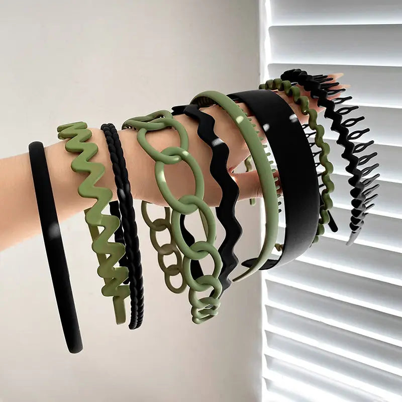 Fashion Headband Women Men Hair Bands Set Girls HairBand Hair Hoop Head band Hair Accessories Headwear Headdress Gift For Hair - Clikcy