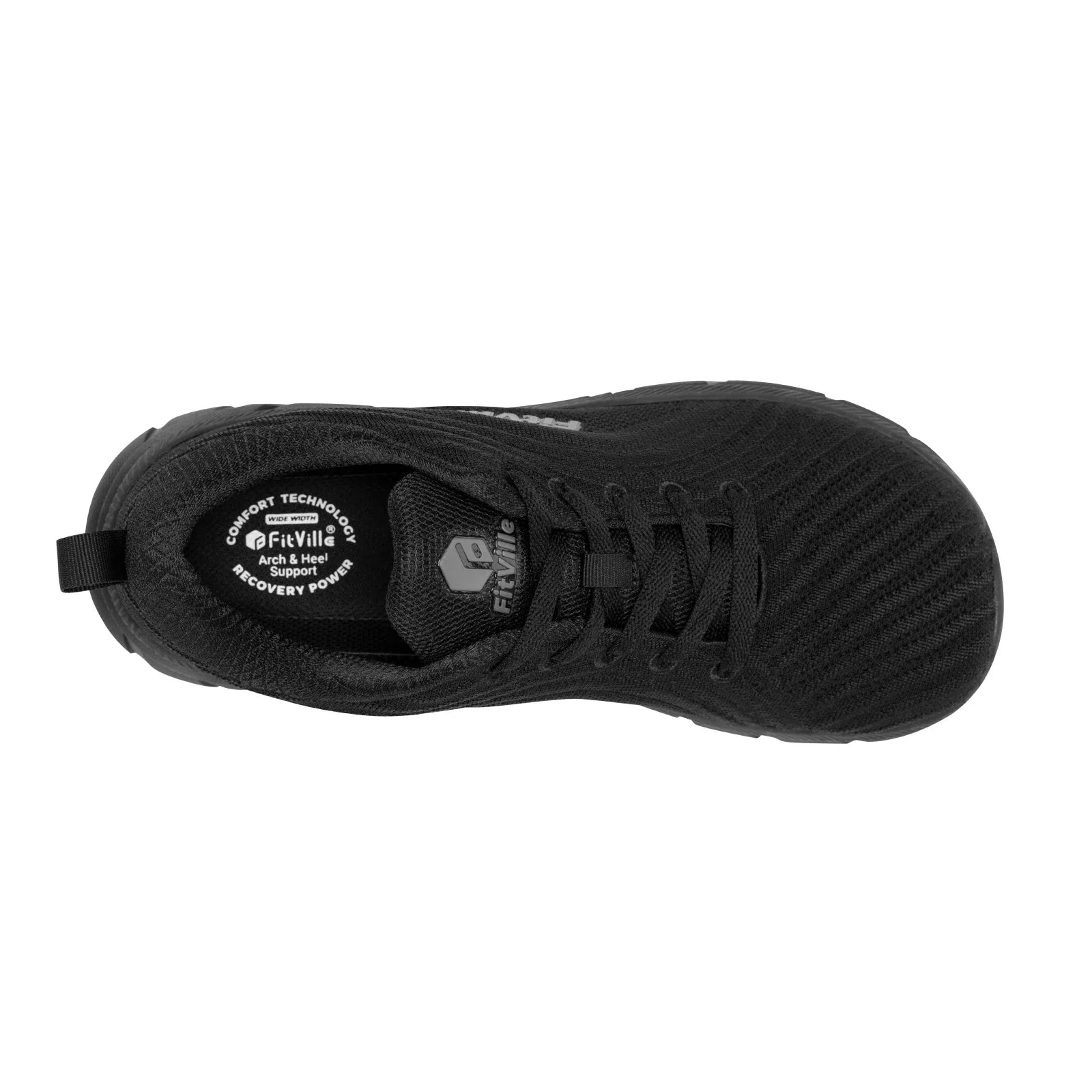 FitVille Wide Toe Box Shoes for Men Cushioned Well Extra Wide Width Shoes Non Slip Wide Lightweight Breathable Running Shoes - Clikcy