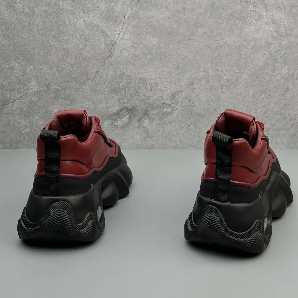 Designer Style Men Shoes Autumn Winter Comfortable Men's Thick Platform Sneakers Fashion Casual Shoes Sports Trainers Tenis2025 - Clikcy