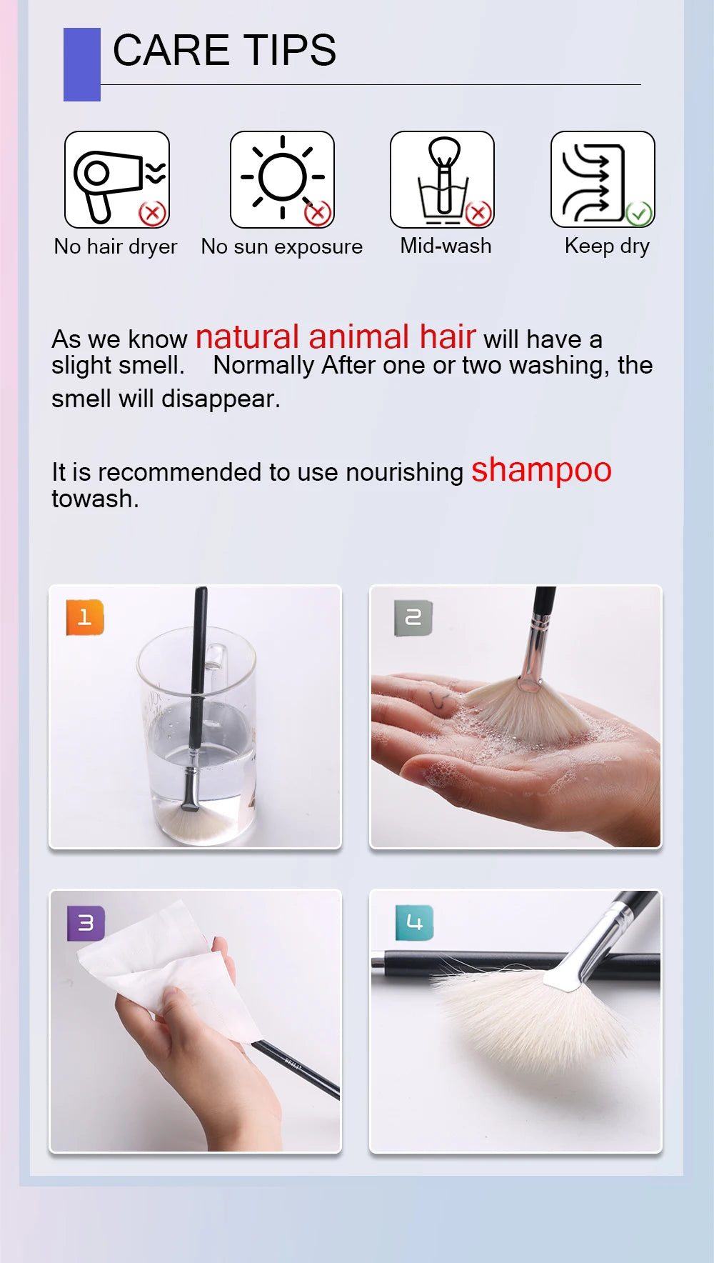 BEILI Professional Makeup Brushes 9/15/30Pcs for Foundation Contour Eyeshadow Blending Synthetic Hair Cosmetics Brush Set - Clikcy