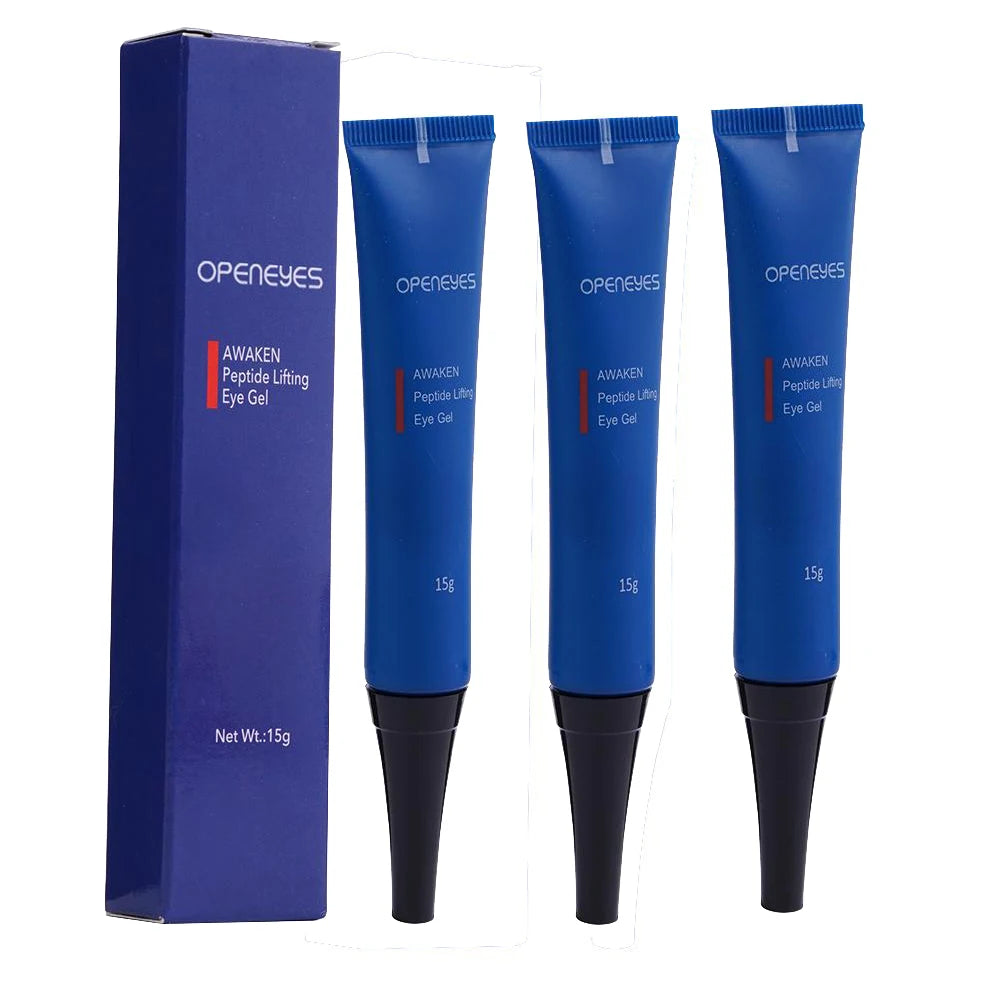 1/2/3PCs Openeyes Awaken Peptide Lifting Eye Gel Firm Moisturizing Eye Cream Reduce Puffiness/under Eye Bags/Dark Circle/Wrinkle - Clikcy