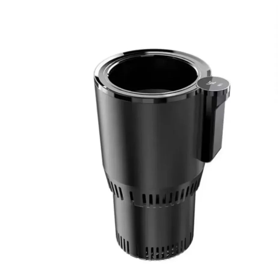 Auto Intelligent Hot and Cold Cup Holder 2-in-1 Smart Cooling Heating Cup Holder Mini Car Refrigerator Office Cool and Heat - Clikcy