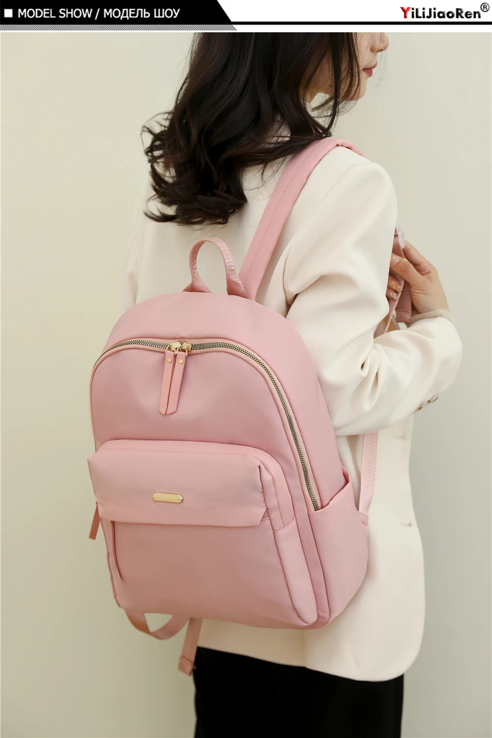 Large Capacity Backpack Woman Waterproof Nylon Back Pack for Women Fashion Ladies Multifunctional Bagpack Outdoor Travel Bag - Clikcy