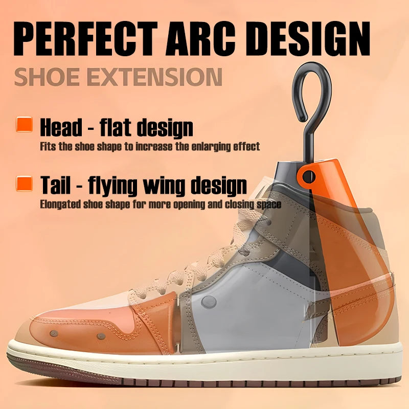 Repacego 2Pcs Shoe Stretcher Shoe Trees Universal Unisex Women Men Adjustable Length Width high top Expander Extender Keeper - Clikcy