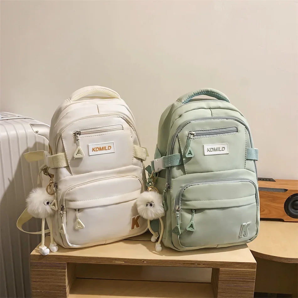 Woman Bags Women Backpack Backpacks Bagpacks Travel Bag Female Back Pack Mens Ita Ladies Women's 2025 Kawaii Multifinonal School - Clikcy