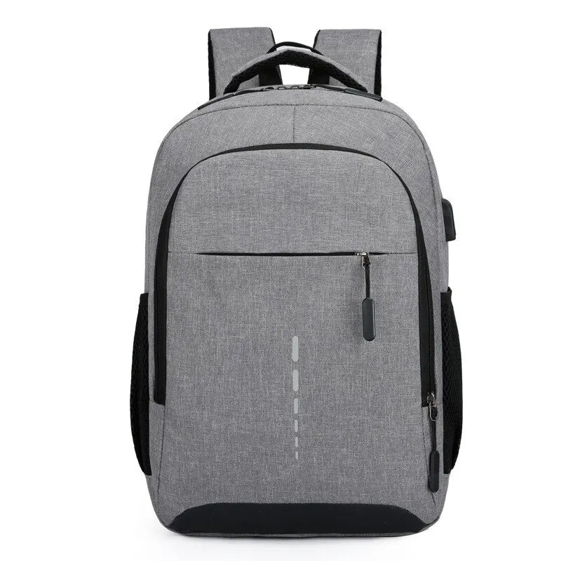 Mens BackPack LargeCapacity Simple Fashion Travel Female Student ComputerBag - Clikcy