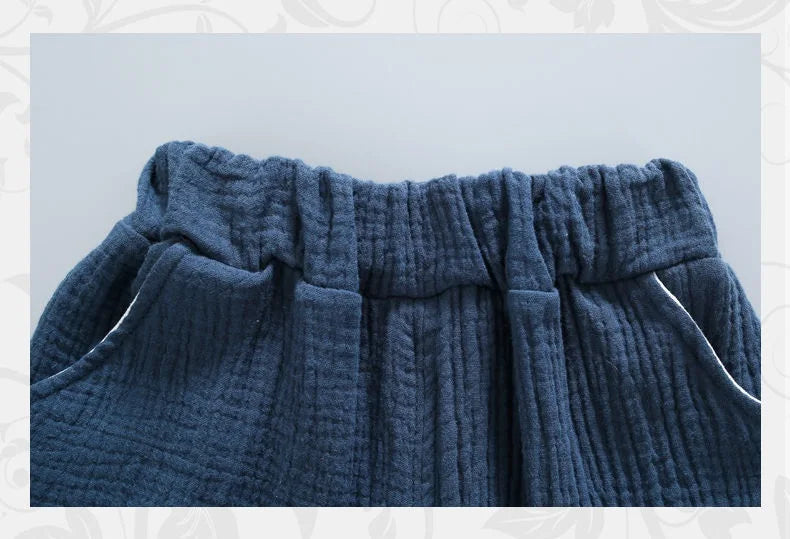 2 Pcs Boys Girls Clothing Sets 2021 Summer Baby Girls Clothes Cotton And Linen Retro Kids Children Clothes Suits 12M-8 Yrs - Clikcy