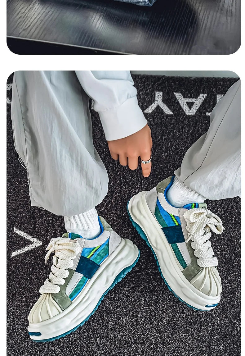 Shoes men Sneakers Male casual Mens Shoes tenis Luxury shoes Trainer Race Breathable Shoes fashion loafers running Shoes for men - Clikcy