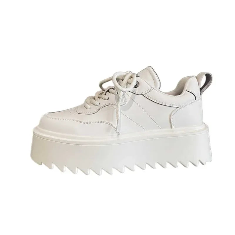 Platform Men's Casual Shoes New Skateboarding Shoes for Men Sneakers Fashion Men Black Vulcanized Shoes Non-slip Casual Sneakers