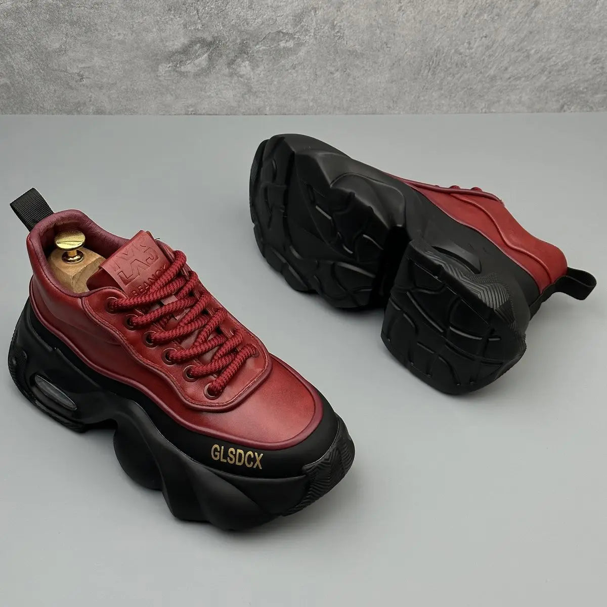 Designer Style Men Shoes Autumn Winter Comfortable Men's Thick Platform Sneakers Fashion Casual Shoes Sports Trainers Tenis2025 - Clikcy