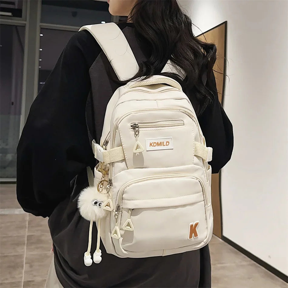 Woman Bags Women Backpack Backpacks Bagpacks Travel Bag Female Back Pack Mens Ita Ladies Women's 2025 Kawaii Multifinonal School - Clikcy