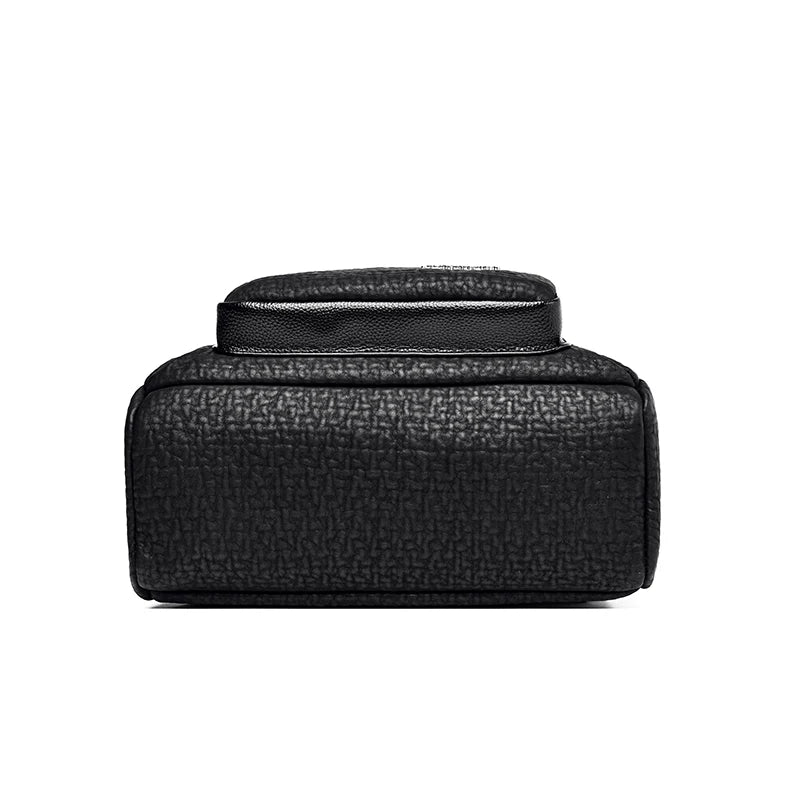 Large Backpack Women Leather Rucksack Women's Knapsack Travel Backpacks Shoulder School Bags for Teenage Girls Mochila Back Pack - Clikcy