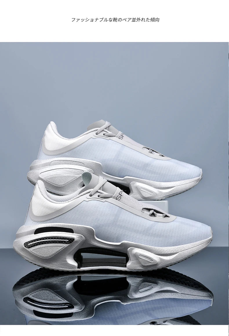 High Quality Running Shoes Brand Designer Sports Jogging Shoes Mesh Breathable Comfy Cushioning Sneakers Fitness Training Shoes