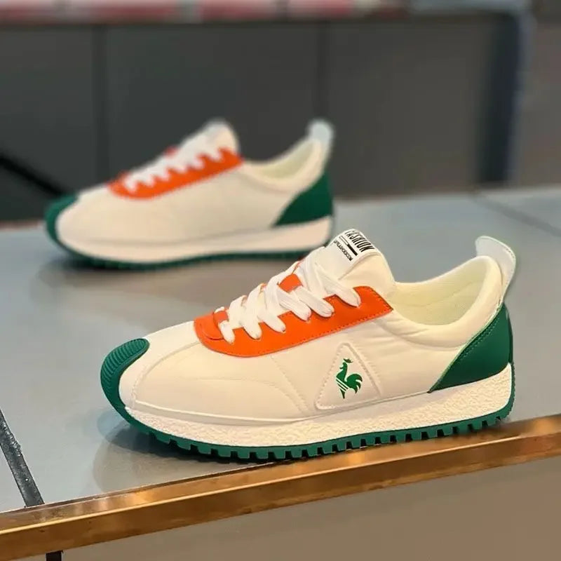 Official-website 2025 Men's Casual Sneakers Summer Comfortable Breathable Lace-up Running Shoes Men's Outdoor Soft-soled Shoes - Clikcy