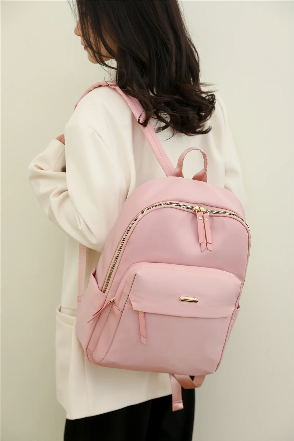 Large Capacity Backpack Woman Waterproof Nylon Back Pack for Women Fashion Ladies Multifunctional Bagpack Outdoor Travel Bag - Clikcy