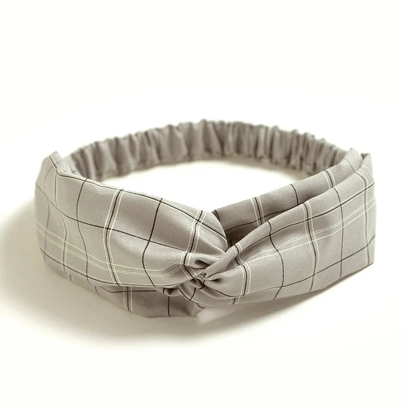 2024 Fashion Women Girls Bohemian Hair Bands Print Headbands Vintage Cross Turban Bandage Bandanas HairBands Hair Accessories