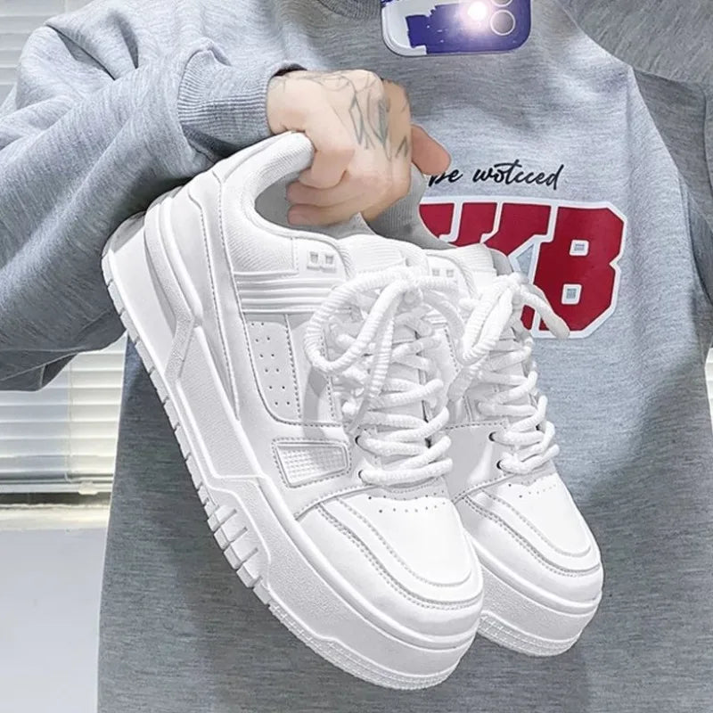 Autumn Youth Men Skateboard Shoes Fashion Versatile Comfortable Platform Casual Sports Shoes Man Vulcanized Shoe Tenis Masculino