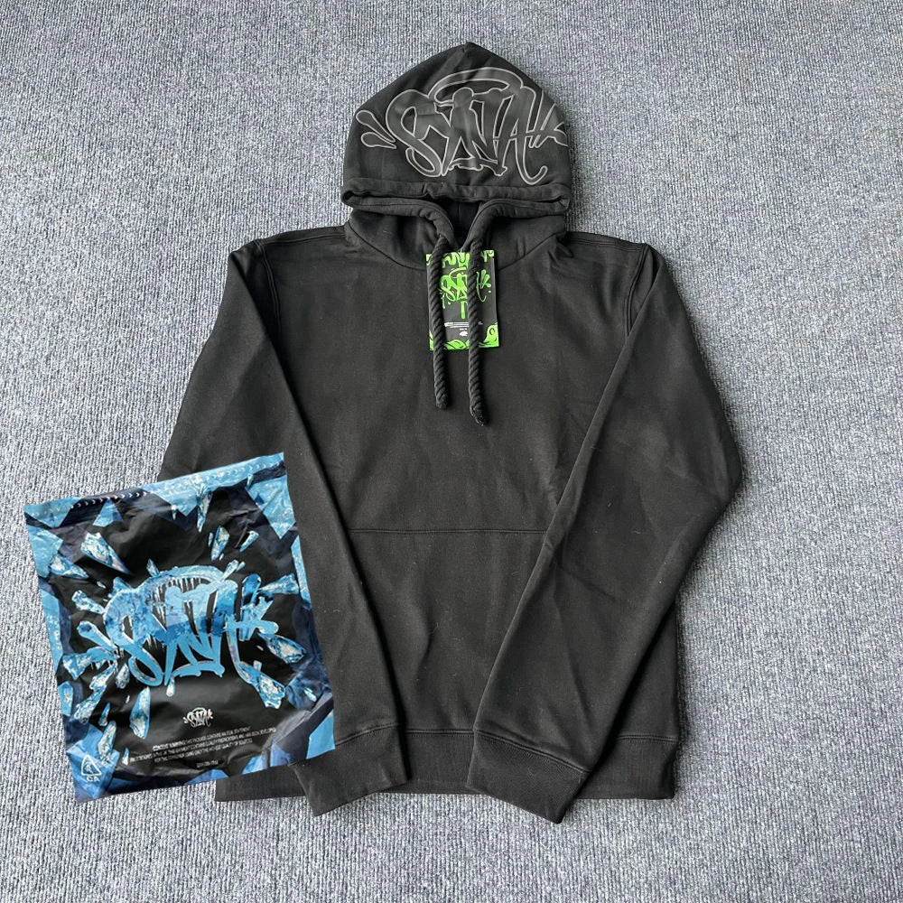 Brand Hip Hop Tracksuit Cotton Casual Hooded Harajuku Street Men Women Hoodies Pants Hip Hop Sportswear Tops Sports Trousers - Clikcy