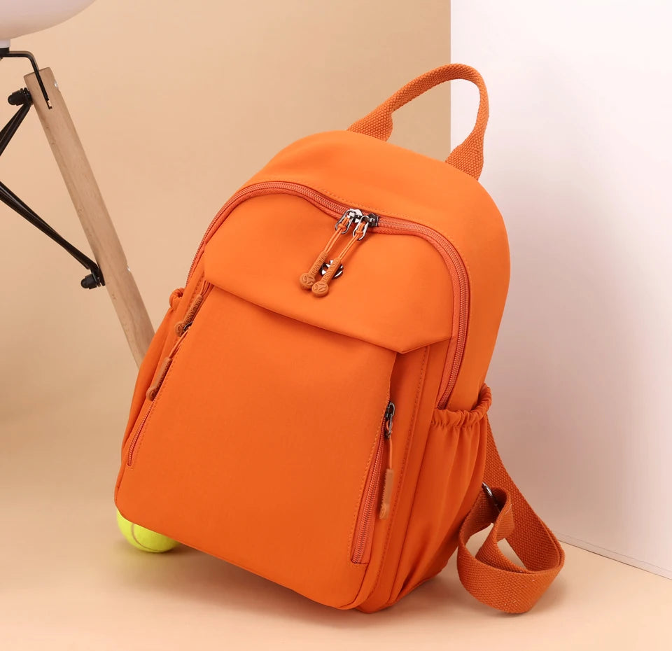 Waterproof Nylon Backpack Women Casual Simple Daypack Large Capacity Schoolbag for Girls Lightweight Back Pack Ladies Travel Bag - Clikcy