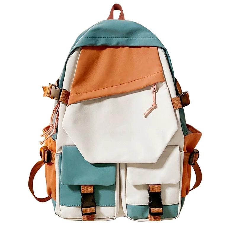 Daily Fashion Mochilas Korean School Backpack for College Students Bagpack Kpop Bookbag Teenager Casual Schoolbags Sac A Dos - Clikcy