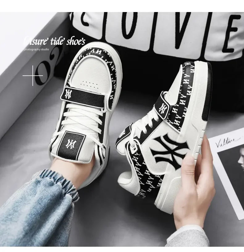 2025 New Leisure Sports Outdoor Walking Shoes, Simple Fashion Shoes Street Fashion Board Shoes Casual Shoes Men's Shoes - Clikcy