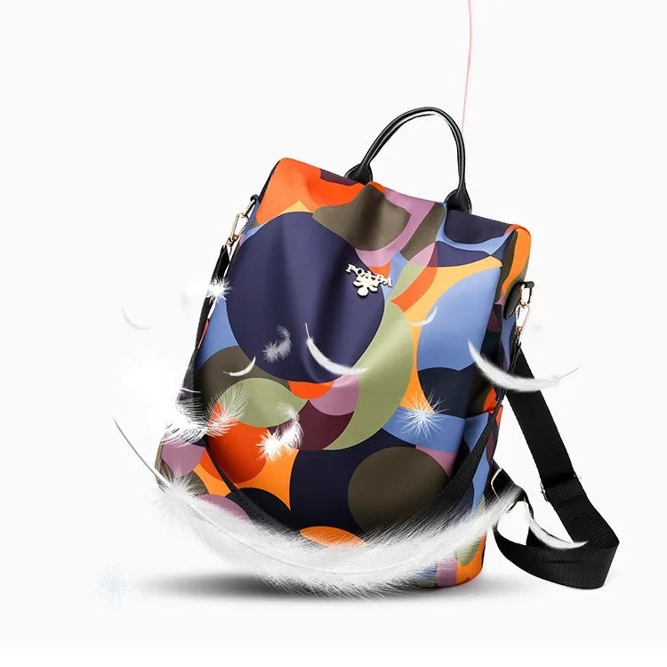 New Anti-Theft Fashion Backpack Women Casual Waterproof School Bags for Teenage Girl Multi-Function Shoulder Bag Travel Rucksack - Clikcy