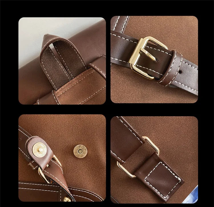 Preppy style women backpack Large Capacity Laptop Bag Casual School Backpacks for Girls patchwork Travel bags for Female totes - Clikcy