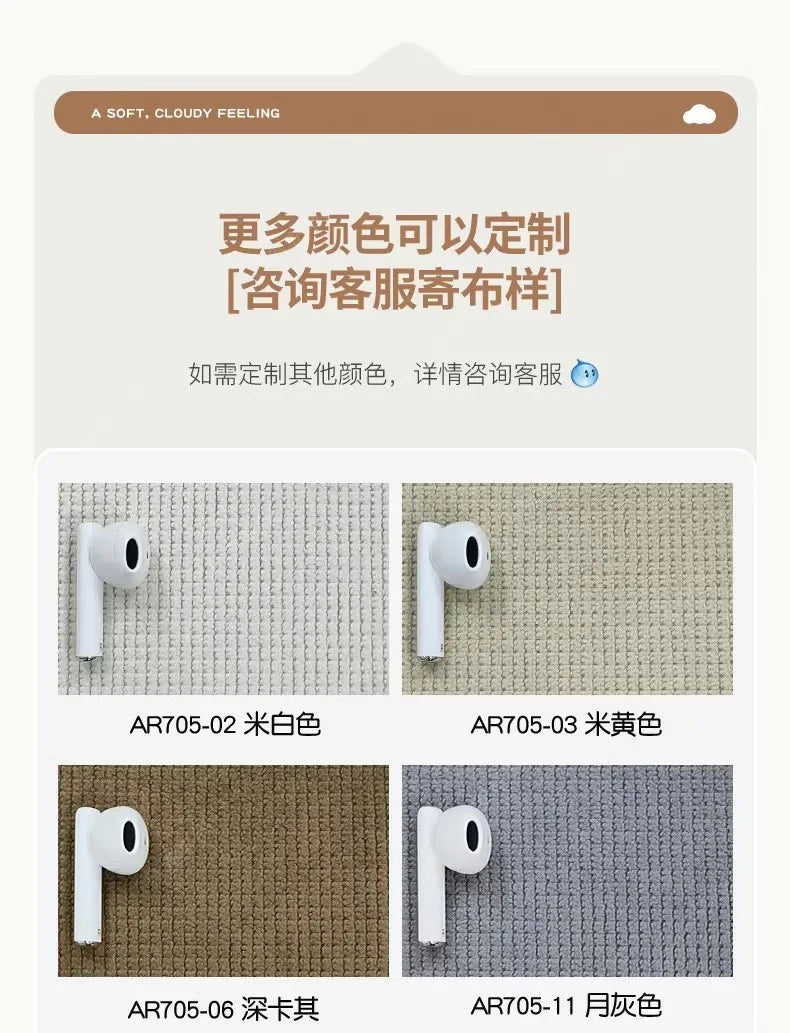 Nordic Modern Living Room Sofa Luxury Designer Fluffy Loveseat Lazy Sofa Lounge Cloud Divano Da Soggiorno Furniture Home - Clikcy