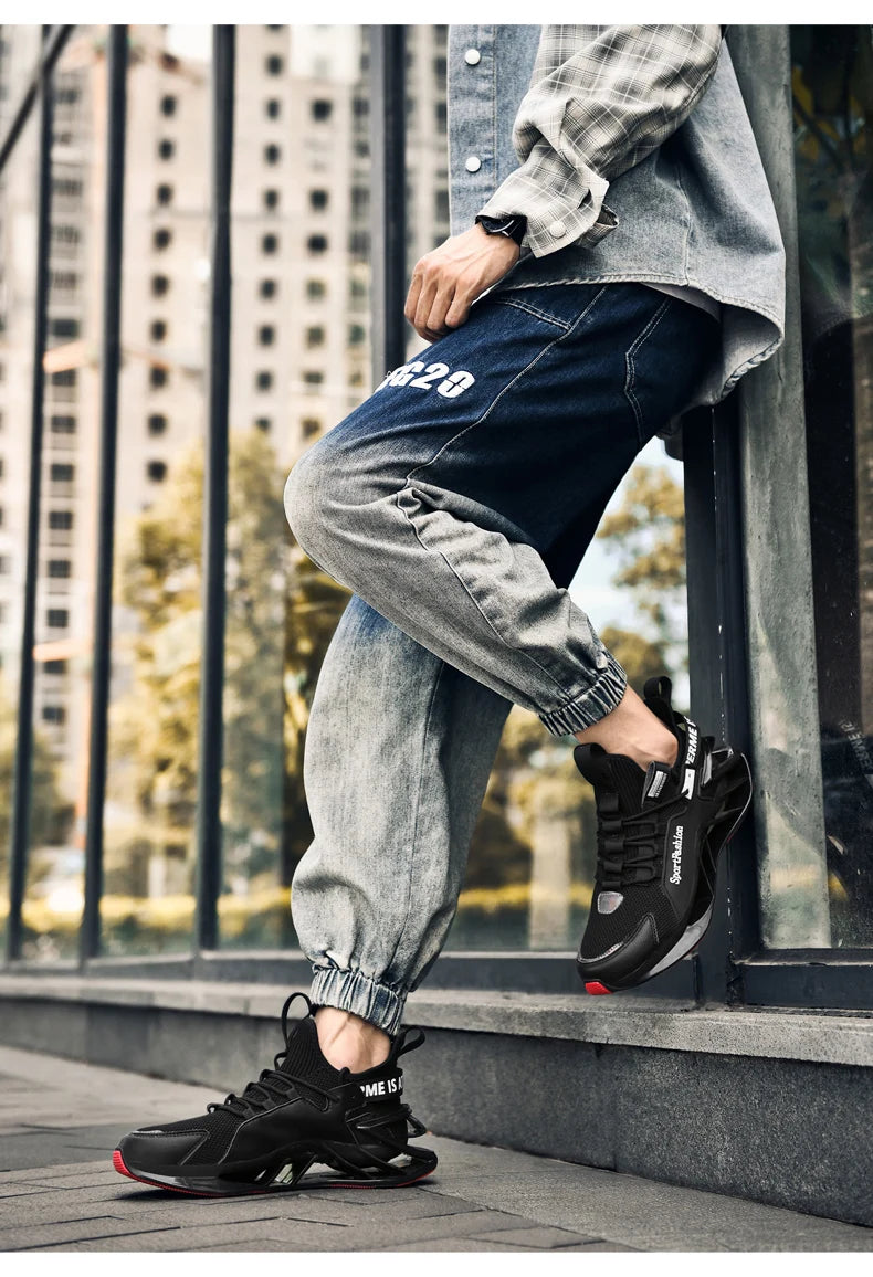 Shoes men Sneakers Male casual Mens Shoes tenis Luxury shoes Trainer Race Breathable Shoes fashion loafers running Shoes for men - Clikcy