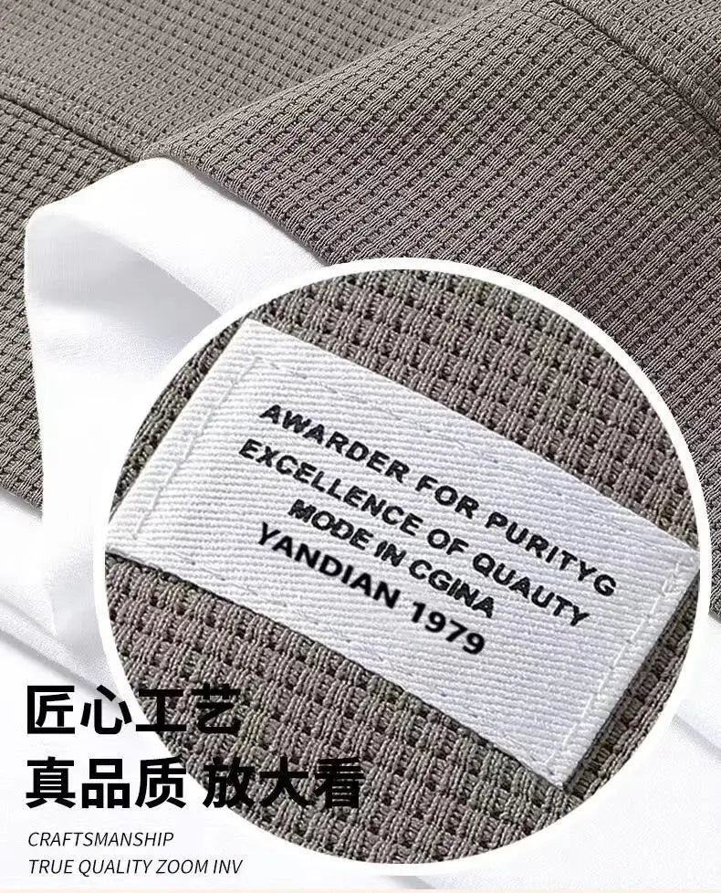 Adida 2024 Man New Tracksuits 2 Piece Short Sleeve Suits Printing T-shirt +Sweatpants Sets Sutdent Casual Summer Sport Clothes - Clikcy