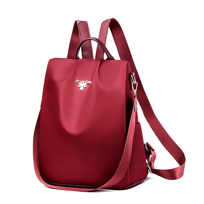 New Anti-Theft Fashion Backpack Women Casual Waterproof School Bags for Teenage Girl Multi-Function Shoulder Bag Travel Rucksack - Clikcy