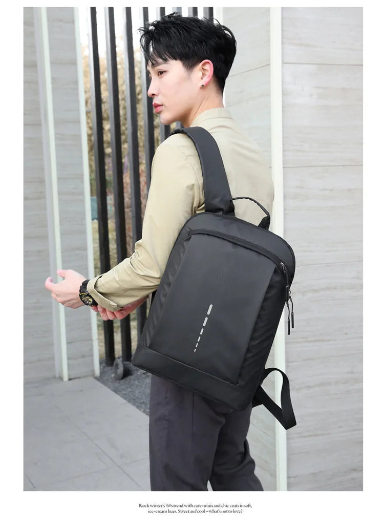Men's Waterproof Backpack Ultra Lightweight Back Bag for Men Backpack Book Bag Men's Stylish Backpack 15.6" Notebook Backpack - Clikcy